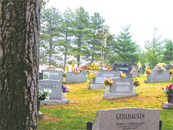 Members of St. Martin of Tours Parish in Siberia in the Tell City Deanery are raising funds through their participation in the Legacy for Our Mission: For Our Children and the Future Campaign to establish an endowment that will ensure the future care of its cemetery. (Submitted photo) 